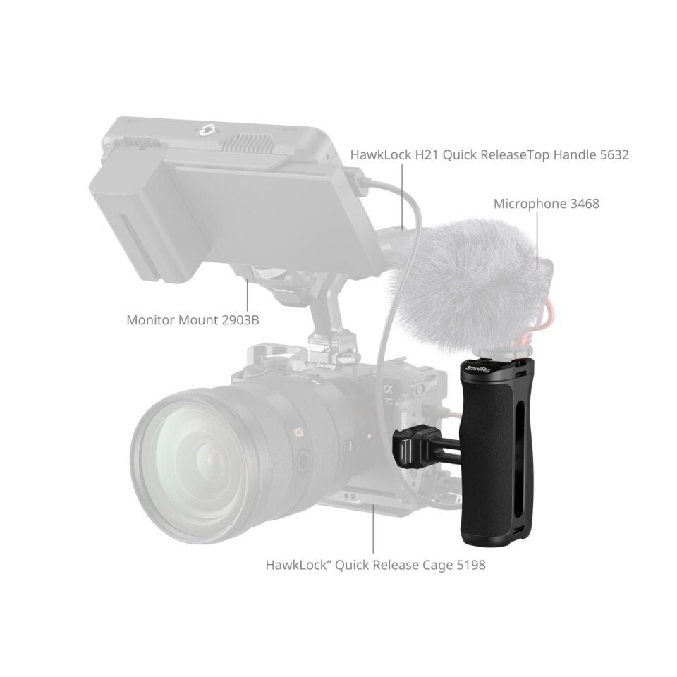 SmallRig 5951 ''HawkLock'' H21 Hızlı Çıkarma Yan Kolu