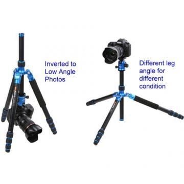 Benro / Mefoto A-1350Q1W Mag.Alum.Colorful Travel Angel Tripod (White)