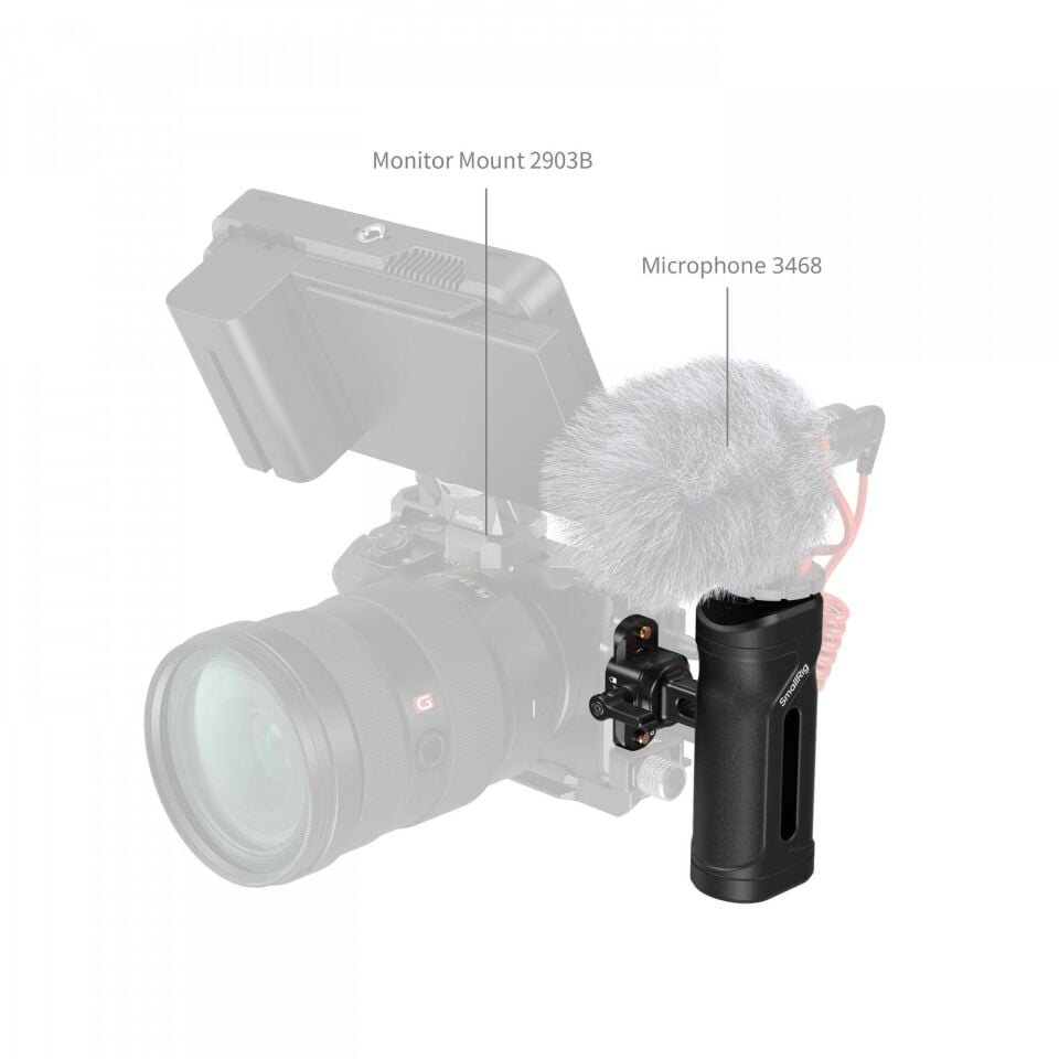 SmallRig 5947 Mini Yan Tutamak NATO Kelepçeli