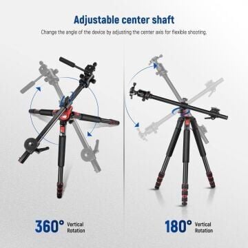 Neewer TP-27 Yatay Kollu Tripod