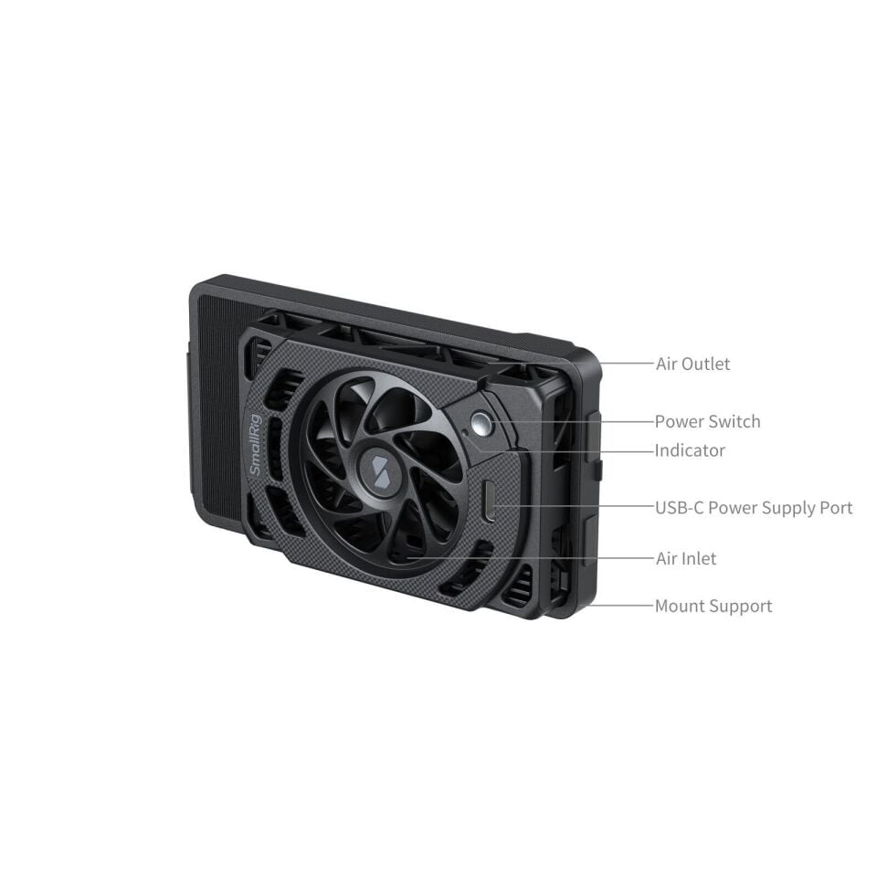 SmallRig 5874 Nikon ZR  için  Soğutma Fanı