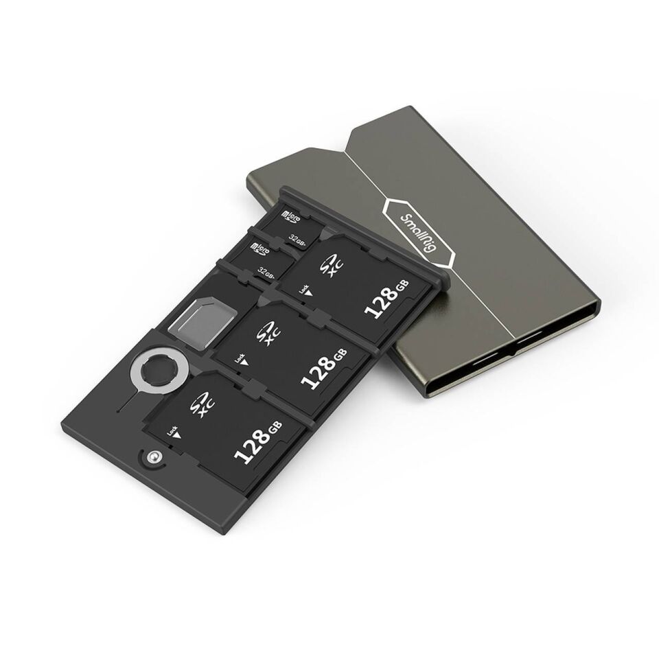 SmallRig 2832B Hafıza Kartı Kutusu SD ve Micro SD