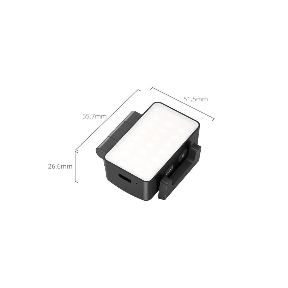 SmallRig 5745 DJI Osmo Pocket 3  için RGBWW LED Video Işığı