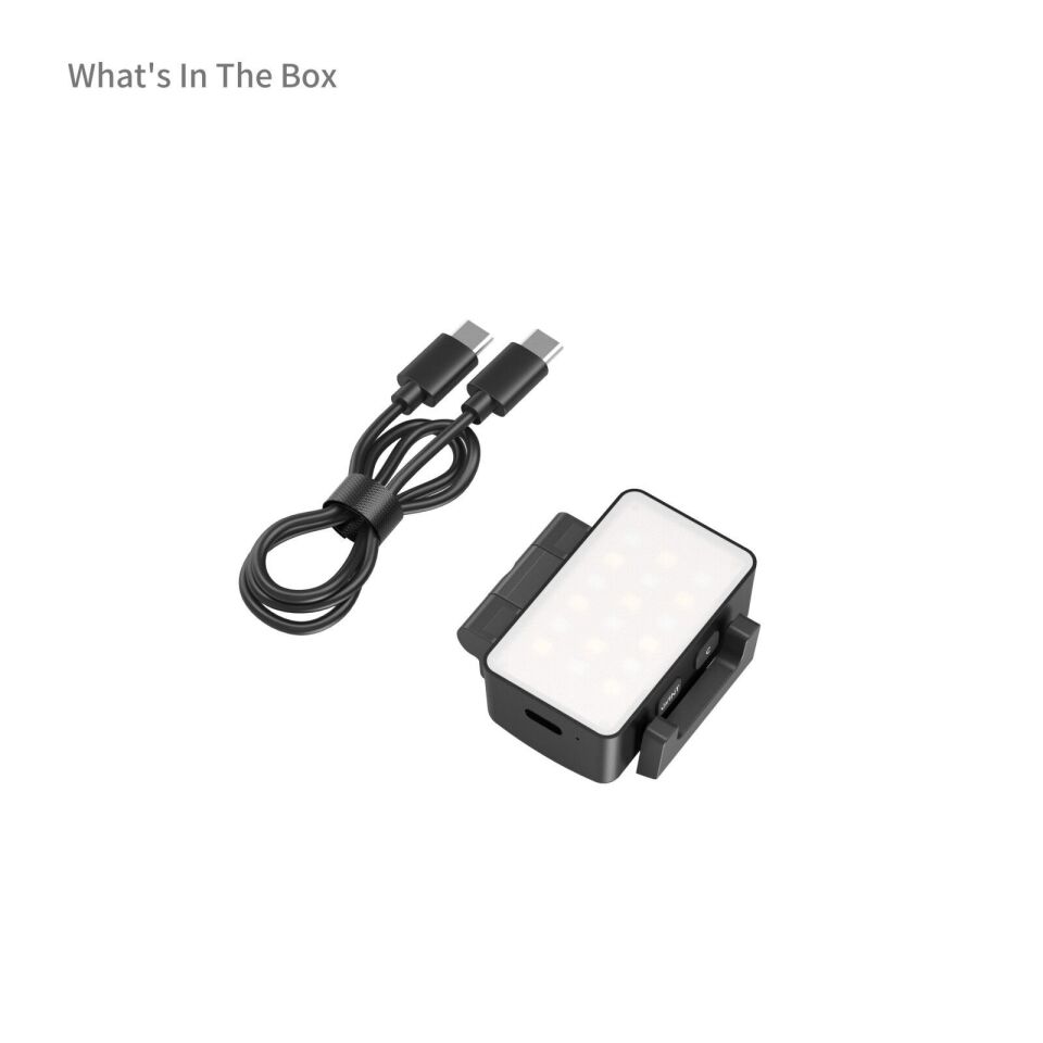 SmallRig 5745 DJI Osmo Pocket 3  için RGBWW LED Video Işığı