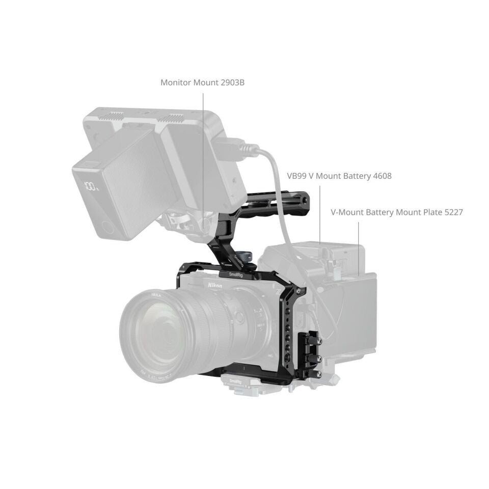 SmallRig Nikon ZR 5647 için  Kafes Kiti