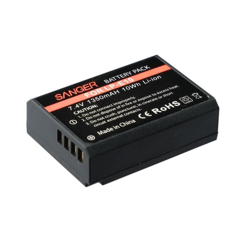 Sanger LP-E10 Canon Fotoğraf Makinesi Batarya