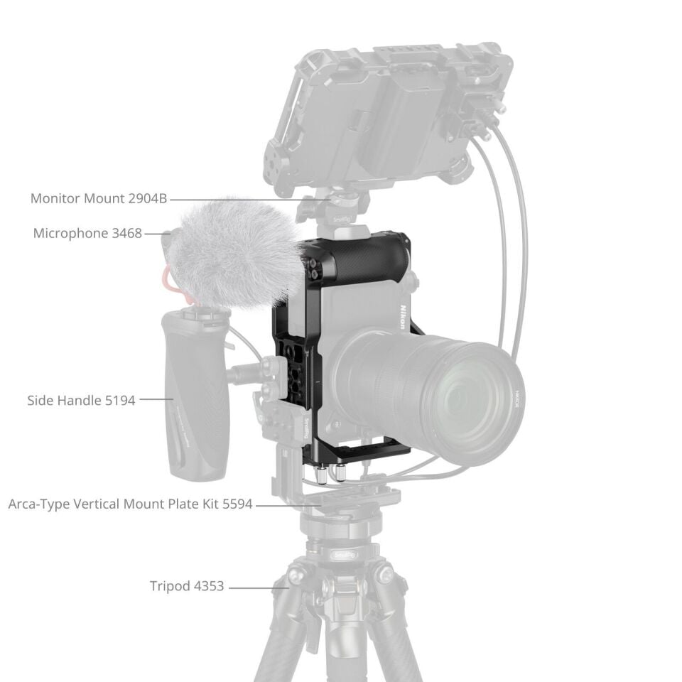 SmallRig 5467 Nikon ZR  için  Kafes