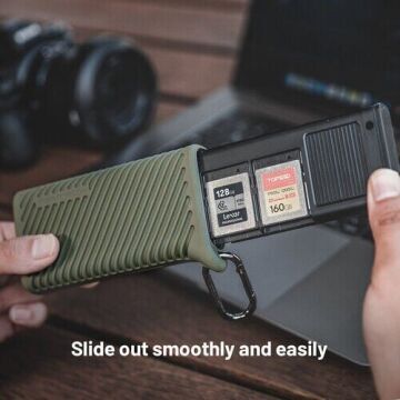 PGYTECH CFexpress CreateMate Card Reader Type A/SD(Moss Green)