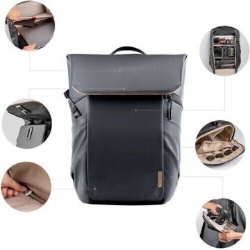 PGYTECH OneGo Air Backpack 20L (Obsidian Black）