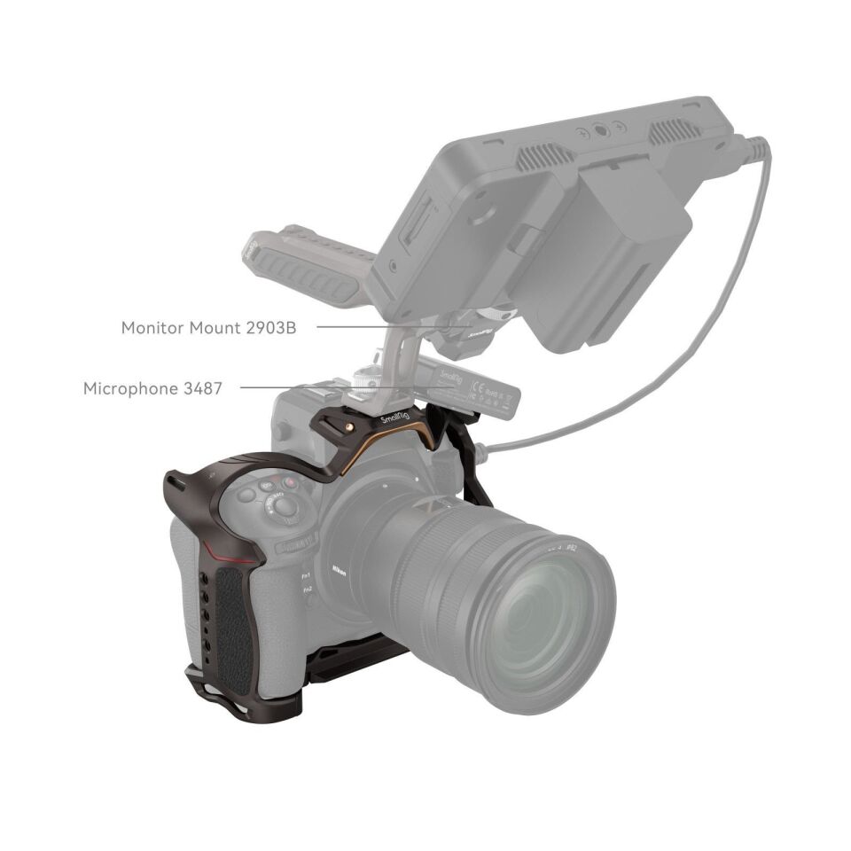 SmallRig 4316 Nikon Z8 için ''Night Eagle'' Kafesi