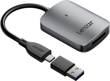 Lexar 80GB Professional CFexpress Type A GOLD Hafıza Kartı + Lexar Kart Okuyucu