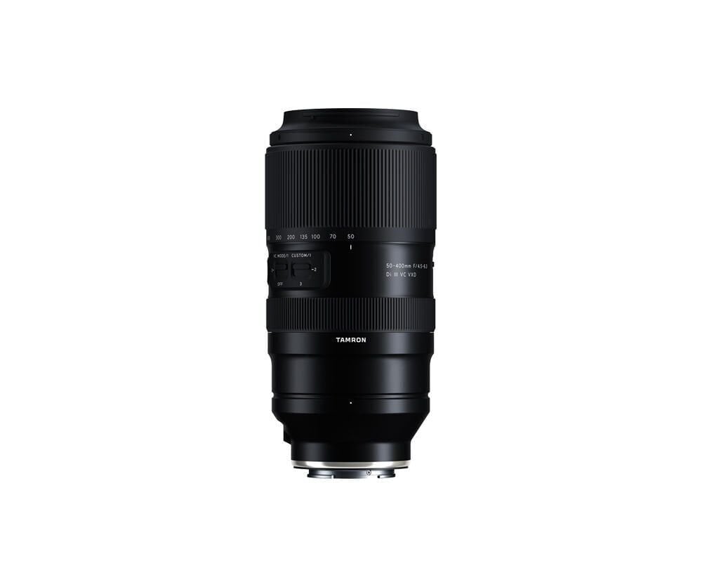 Tamron 50-400mm F/4.5-6.3 DI III RXD Sony E Mount Full Frame Telefoto Lens (A067S)