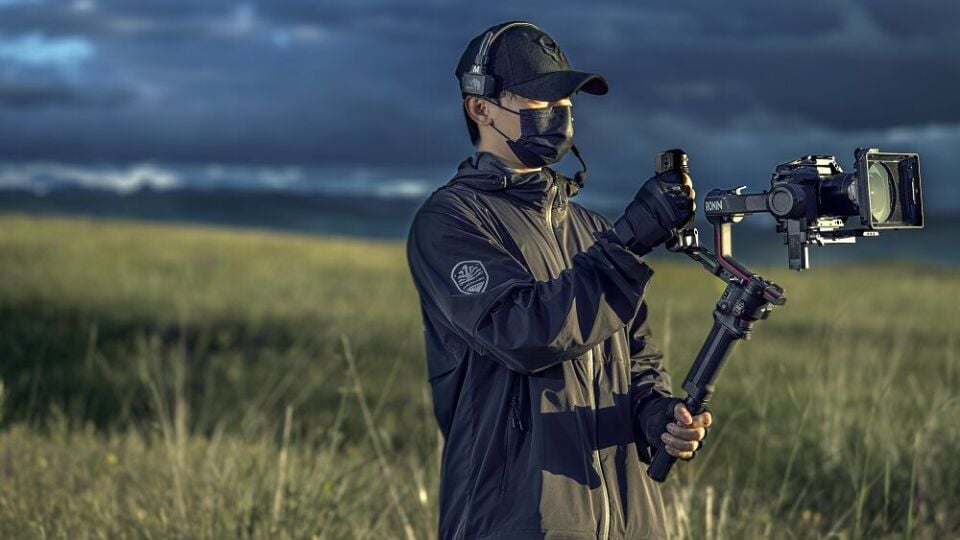 Tilta TGA-LRH DJI RS2, RS3 Pro, RS4, RS4 Pro ve RS5 için Hafif Arka Çalıştırma Kontrol Kolu