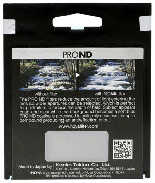 Hoya 55mm Pro ND8 Filtre (3 Stop)