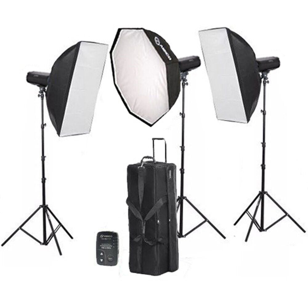Visico VC-400HH III 3’lü Paraflaş Kiti