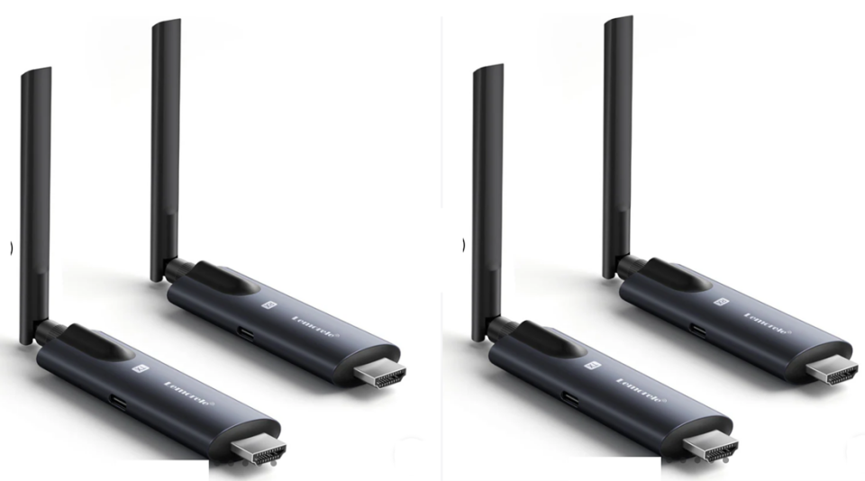 LEMORELE R1040 1TX & 4RX Kablosuz HDMI Görüntü Aktarım Cıhazı