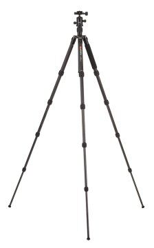 Benro MeFOTO C1350Q1K Carbon Fiber Travel Angel Tripod (Black)