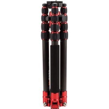 Benro MeFOTO C1350Q1R Carbon Fiber Travel Angel Tripod (Red)