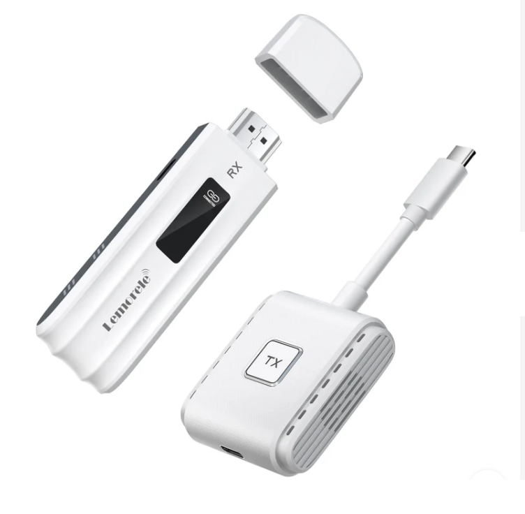 LEMORELE P300  Kablosuz HDMI/USB C Görüntü Aktarım Cıhazı