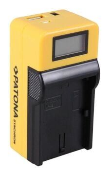 Patona 4574 Standart Seri Synchron Usb Şarj Aleti Canon Lp-E8 With Lcd