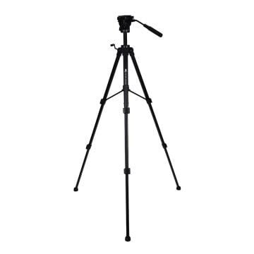PDX 501 AMT Plus Profesyonel Hidrolik Kafa Video Kamera Tripod