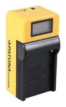 Patona 4580 Standart Seri Synchron Usb Şarj Aleti Sony Npfw50 With Lcd