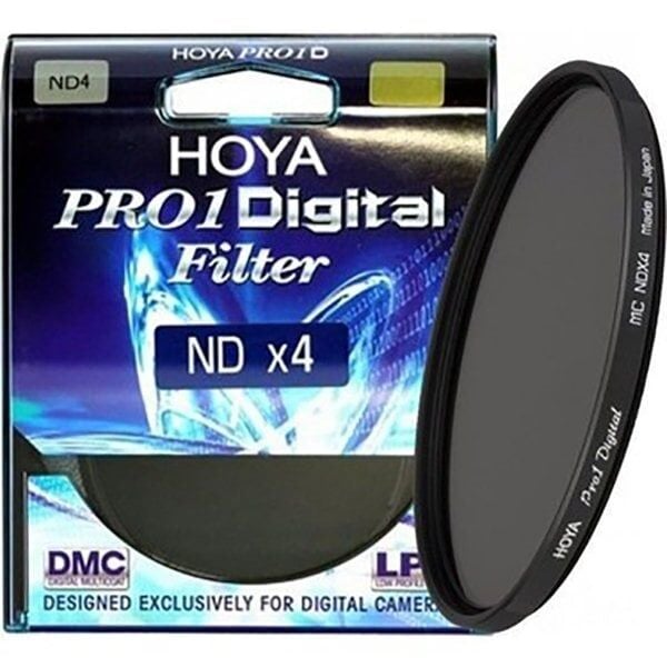 Hoya 67mm Pro1 NDx4 (2 Stop) Multi Coated Filtre