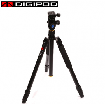 Digipod A2840FM Pro Tripod + BH52A Başlık (Siyah)