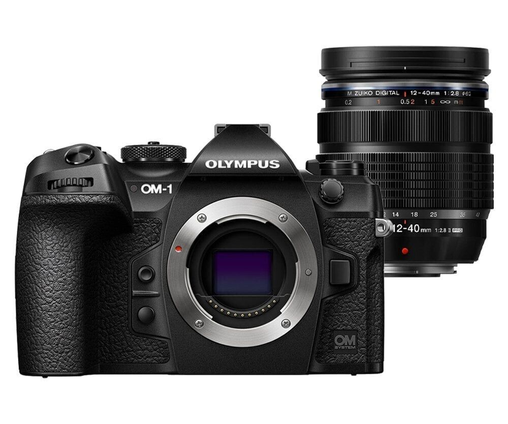 OLYMPUS OM-1 BODY BLACK M.ZUIKO ED 12-40MM PRO II