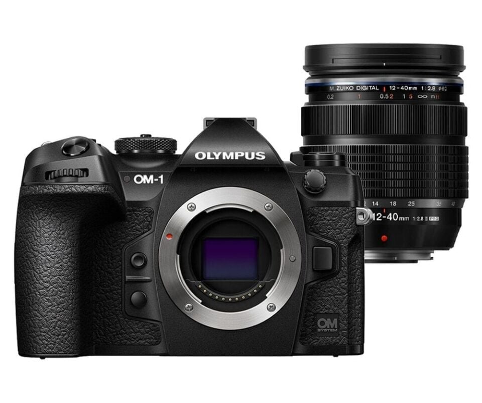 OLYMPUS OM-1 BODY BLACK M.ZUIKO ED 12-40MM PRO II