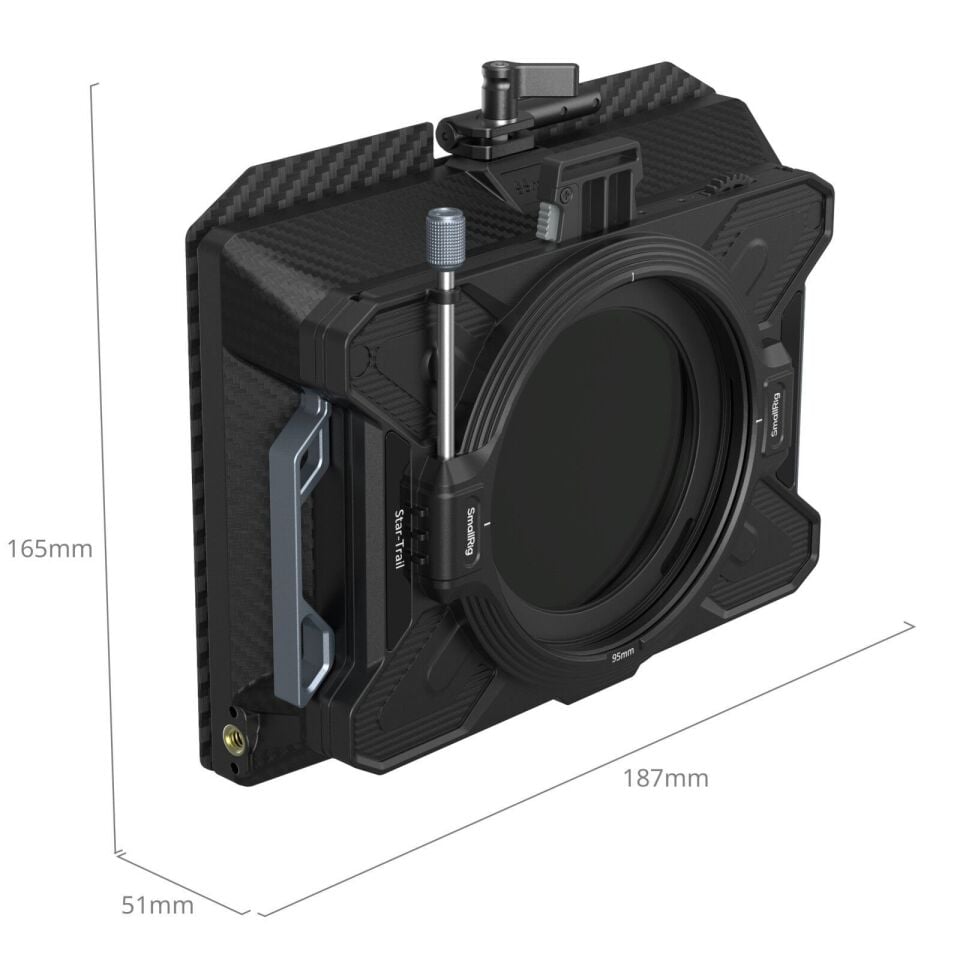SmallRig 5011 Matte Box Kiti CPL ve VND Filtreleri ile Birlikte