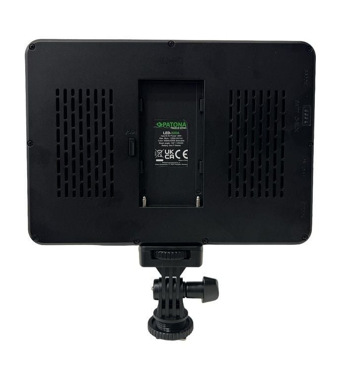 Patona LED-320A Bicolor Video Işığı (Pil Şarj Hariç)
