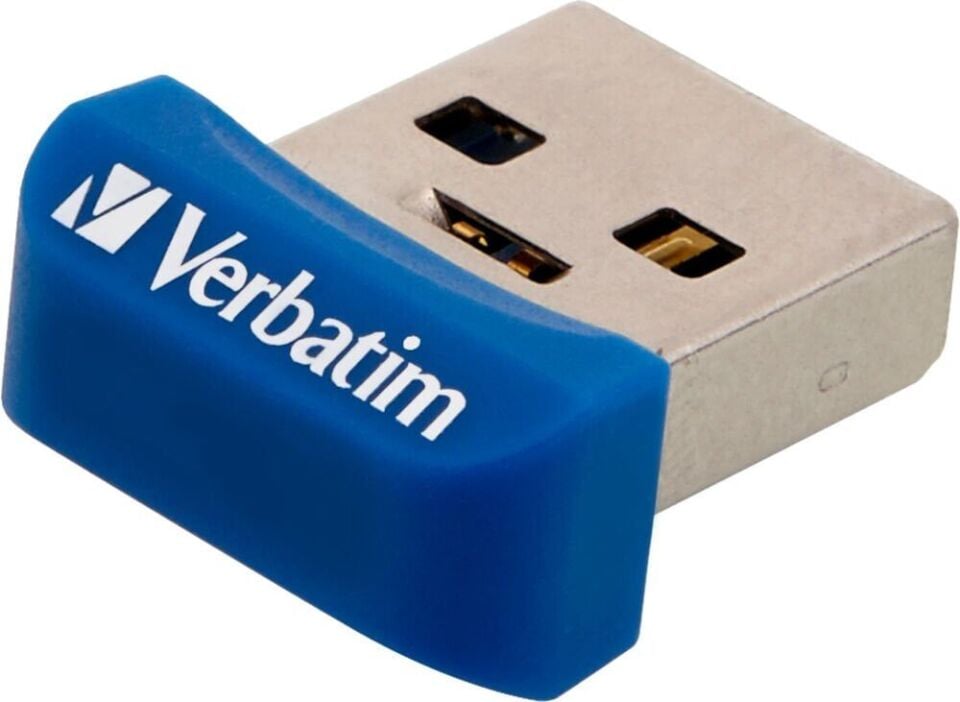 Verbatim 32GB Store&Stay Usb-A 3.2 Nano Flash Bellek Mavi Renk-(98710)