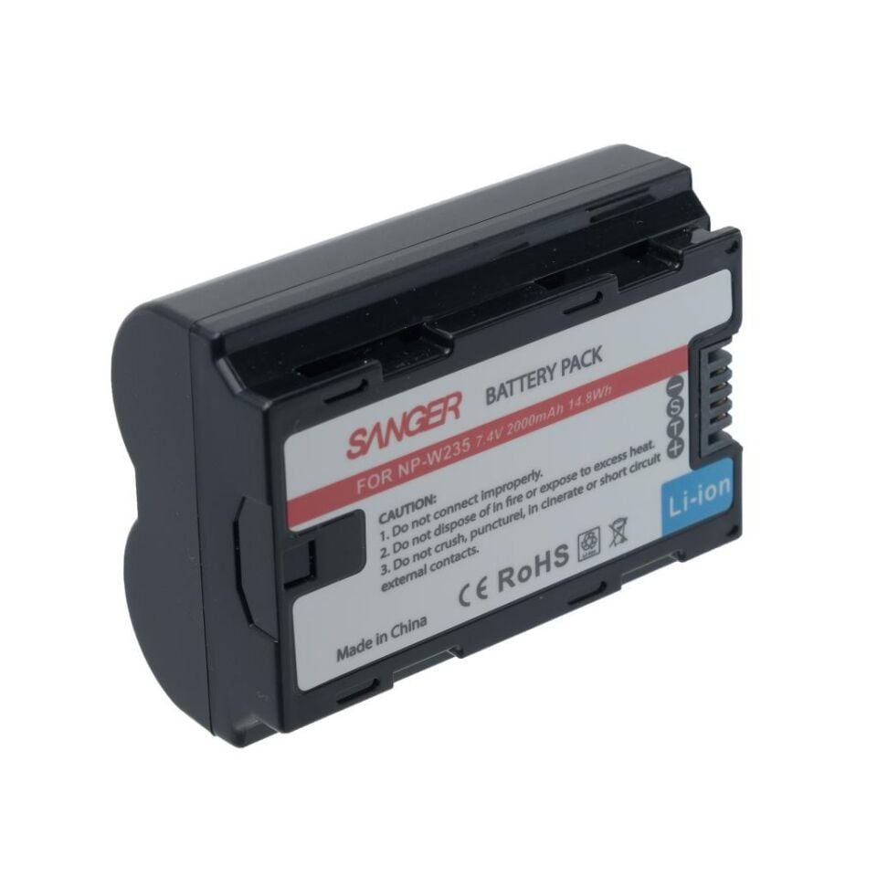 Sanger NP-W235 Fujifilm Fotoğraf Makinesi Batarya
