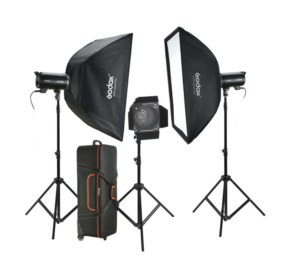 Godox DP600 III 3'lü Paraflaş Kit (600Watt)