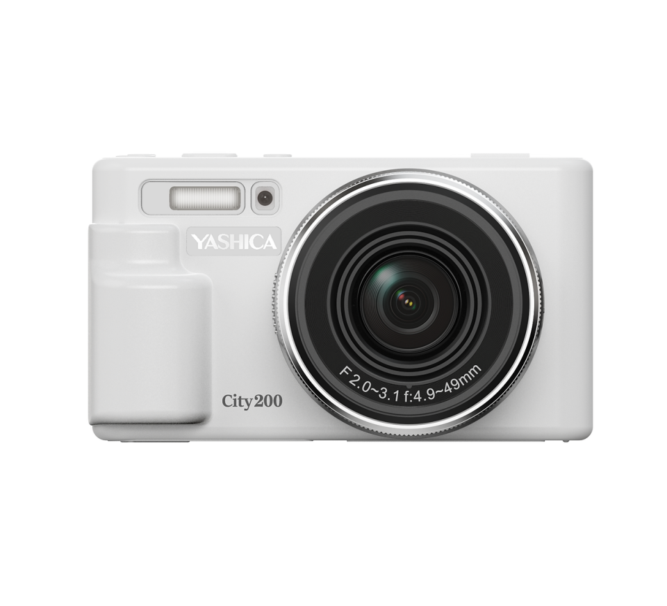 Yashica City 200 Beyaz Dijital Fotoğraf Makinesi