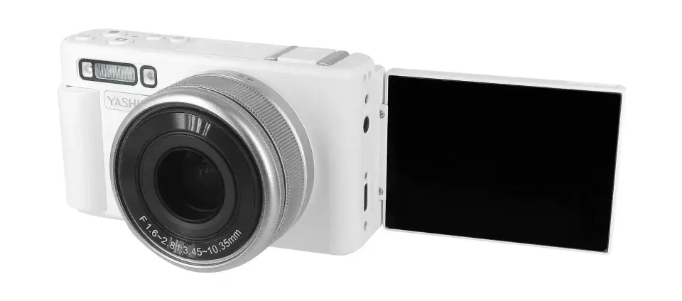 Yashica City 100 Beyaz Dijital Fotoğraf Makinesi