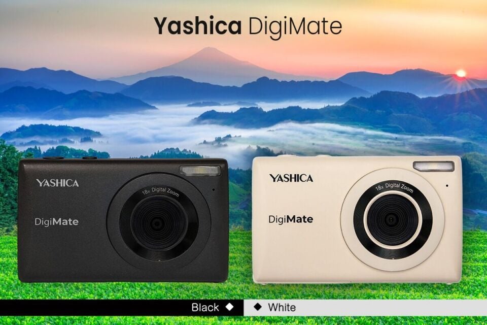 Yashica Digimate Siyah Dijital Fotoğraf Makinesi