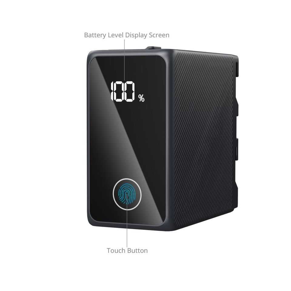 SmallRig 4469 Sony NP-F970 USB-C Şarj Edilebilir Kamera  Pili (Siyah)