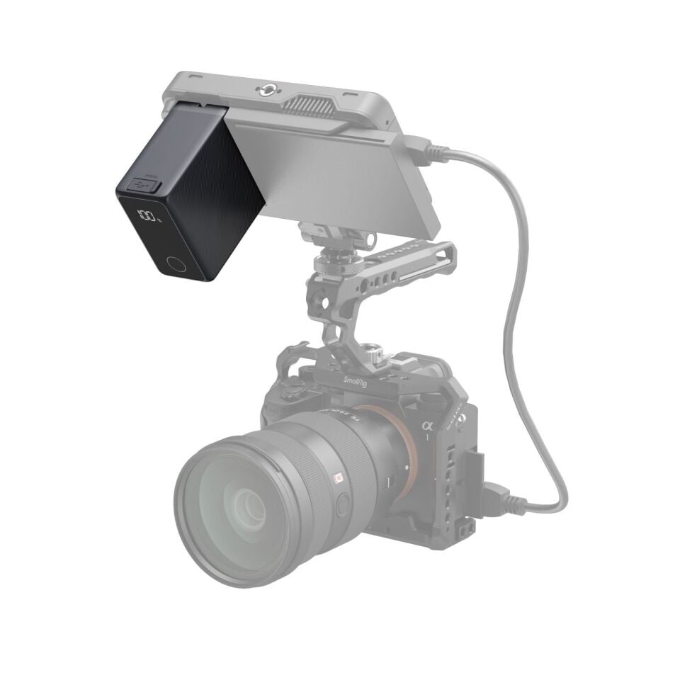 SmallRig 4469 Sony NP-F970 USB-C Şarj Edilebilir Kamera  Pili (Siyah)