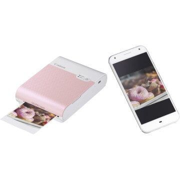 Canon SELPHY Square QX10 Compact Photo Printer (Pink)