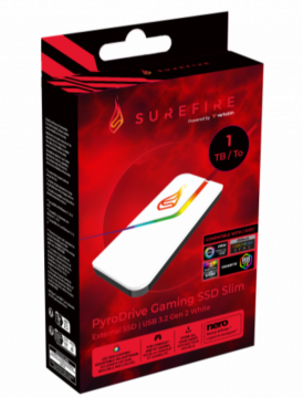 Verbatim 1TB SureFire Pyrodrive Slim Gaming SSD