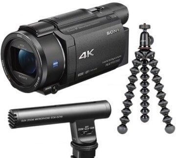 Sony FDR-AX53 Vlogging Kit