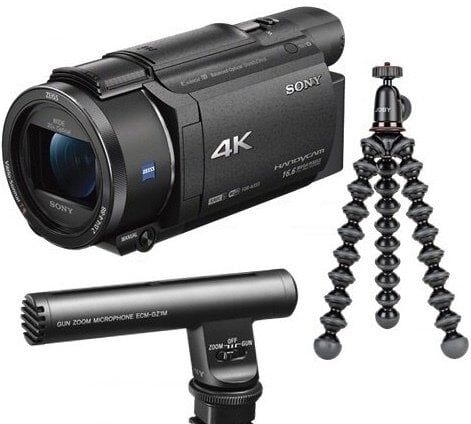 Sony FDR-AX53 Vlogging Kit