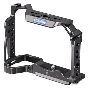 Leofoto Sony A7R IV, A7S III, A7R V ve A7 IV Camera CAGE-Black