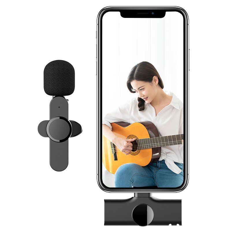 XBOON IPHONE için 2.4G Kablosuz Mikrofon