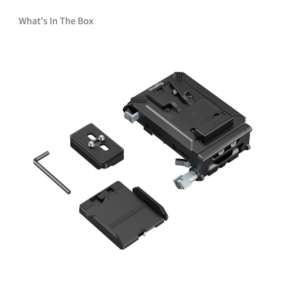 SmallRig 5227 V-Mount Akü Montaj Plakası Kiti