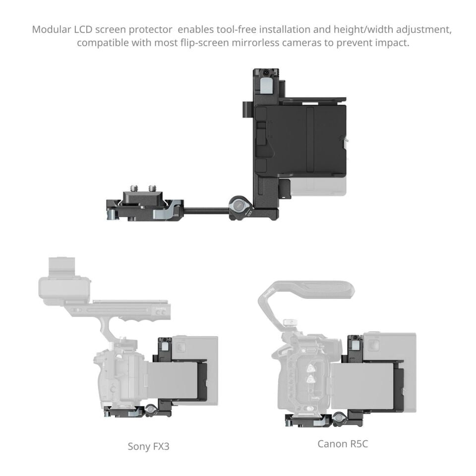 SmallRig 5227 V-Mount Akü Montaj Plakası Kiti