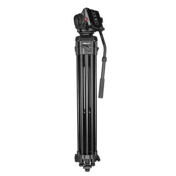 Kingjoy VT-2100L Video Tripod + VT-3520 Video Başlığı - Çantalı Kit