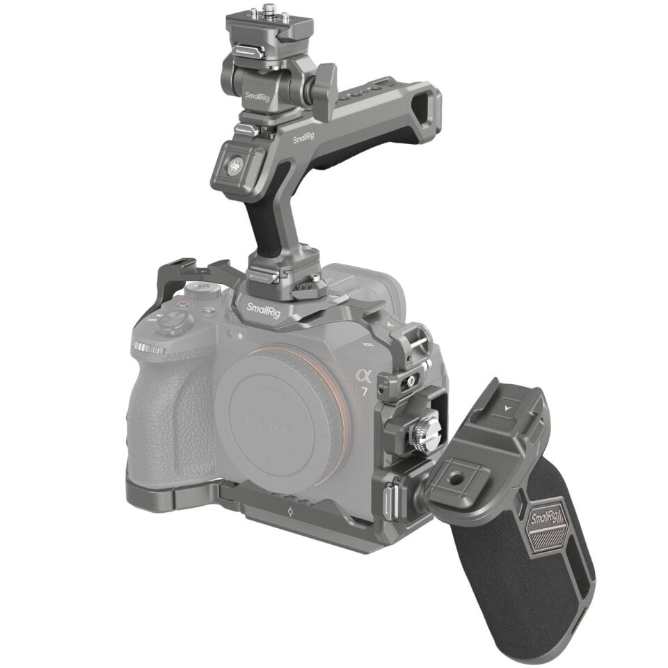 SmallRig 4539 HawkLock Hızlı Çıkarma Gelişmiş Kafes Kiti Sony Alpha 7R V / Alpha 7 IV / Alpha 7S III  için